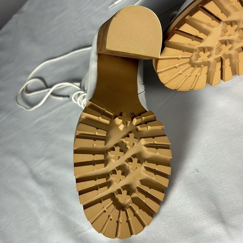 Jeffrey Campbell Free People White Palermo Heels - Picture 11 of 14